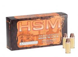 HSM Self Defense Handgun Ammunition 32 H&R Mag. JHP 100 gr. 50 rd. - HSM-32HR-2-N