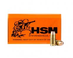 Main product image for HSM Training Handgun Ammunition 9mm Luger Plate Flat Point 147 gr. 50 rd.