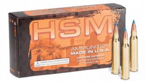 HSM .223 Remington Ammunition 50 Rounds Hornady V-Max 50 Grains Remanufactured HSM .223 Remington Ammunition 50 Rounds Hornady V-Max 50 Grains Remanufactured