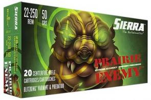 Sierra Prairie Enemy Rifle Ammo 22-250 Rem. 50 gr. BlitzKing - A1451--14 Sierra Prairie Enemy Rifle Ammo 22-250 Rem. 50 gr. BlitzKing - A1451--14