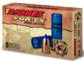 Barnes VOR-TX Shotgun Ammo 12 ga. 3 in. 438 gr. Expander Tipped Slug 5 rd. - 20737