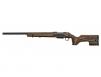 CZ 600 Range Rifle 6mm Creedmoor 24in. Grey/Brown Threaded 5rd. - 07504