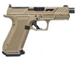 Shadow Systems XR920 Elite Flat Dark Earth/Black Threaded Barrel 9mm Pistol - SS3022 Shadow Systems XR920 Elite Flat Dark Earth/Black Threaded Barrel 9mm Pistol - SS3022