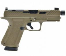 Shadow Systems DR920 Elite Optic Flat Dark Earth/Black Threaded Barrel 9mm Pistol - SS-2022