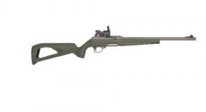 Winchester Wildcat Rifle 22 LR. 16.5 in. Tan & OD Green with Reflex Sight