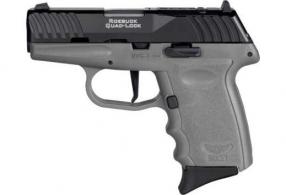 SCCY DVG-1 RDR Gray/Black 9mm Pistol - DVG1CBSGRDR