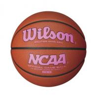 Wilson NCAA Intermediate Size Game Basketball Pink Logo - WTB0701XP
