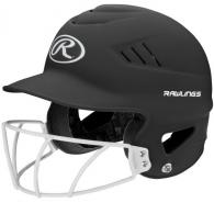 Rawlings Coolflo Highlighter Softball Helmet Face Guard-Blk - RCFHLFG-MBK