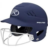 Rawlings Coolflo Highlighter Softball Helmet Face Guard-Navy - RCFHLFG-MN