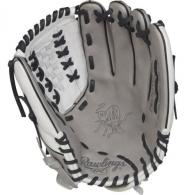 Rawlings Heart of the Hide 12.5in Softball Glove RH-Gray - PRO125SB-18GW