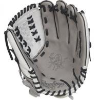 Rawlings Heart of the Hide 12.5in Softball Glove LH-Gray - PRO125SB-18GW-R