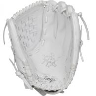 Rawlings Heart of the Hide 12.5in Softball Glove RH-White - PRO125SB-3W