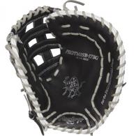 Rawlings Heart of the Hide 12.5in Softball FB Mitt RH-Black - PROTM8SB-17BG