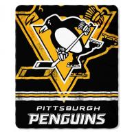 Pittsburgh Penguins Fade Away Fleece Throw