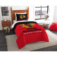 Chicago Blackhawks Twin Comforter Set - 1NHL862010004RE