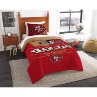 San Francisco 49ers Twin Comforter Set - 1NFL862000013RE