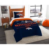 Denver Broncos Twin Comforter Set - 1NFL862000004RE