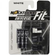 Nockturnal Fit Universal Size Lighted Nock -White