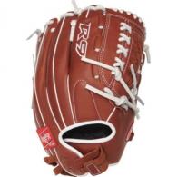 Rawlings R9 Series 12.5 in. P-Inf Softball Glove Right Hand - R9SB125-18DB-3/