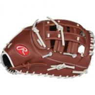 Rawlings R9 Series 12.5 in. 1B Softball Mitt Left Hand - R9SBFBM-17DB-0/