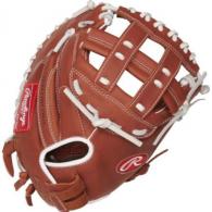 Rawlings R9 Series 33 in. Catchers Softball Mitt Right Hand - R9SBCM33-24DB-3