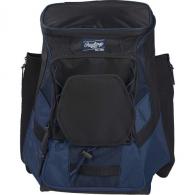 Rawlings R600 Players Baseball Backpack Navy - R600-N