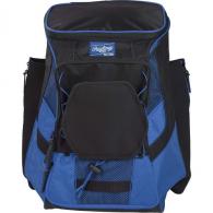 Rawlings R600 Players Baseball Backpack Royal - R600-R