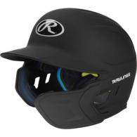 Rawlings Mach EXT Batting Helmet-Black-SR-RH - MACHEXTR-B7-SR