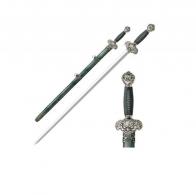 Cold Steel Jade Lion Gim Sword 30.0 in Blade - 88RLG