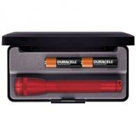 Maglite Presentation Box 2 Cell Mini Maglite Flashlight Red - M2A03L