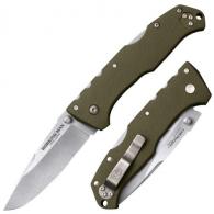 Cold Steel AK-47 Folder 3.5 in Black Plain OD Green G-10 - 58MVG