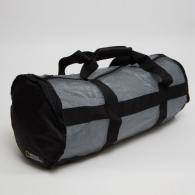 Nat Geo Clamshell Deluxe Drawstring 2Pocket Duffle-Ti/Blk - Clam Shell Mesh