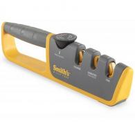 Smiths Adjustable Manual Knife Sharpener Gray-Yellow - S-50264