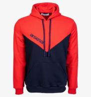 Arsenal Large Blue / Red Sport Cotton-Poly Relaxed Fit Pullover Hoodie - ARS-H3-BLRD-L