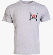 Arsenal Small Gray Cotton Relaxed Fit Classic T-Shirt - ARS-T1-GR-S