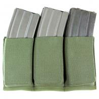 Blue Force Gear-Ten-Speed Triple M4 Mag Pouch - OD Green - BFG-HW-TSP-M4-3-OD