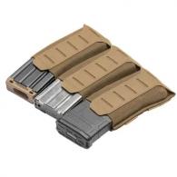 Blue Force Gear-Stackable Ten-Speed Triple M4 Mag Pouch - Coyote Brown - BFG-HW-TSP-M4-3-SB-CB Blue Force Gear-Stackable Ten-Speed Triple M4 Mag Pouch - Coyote Brown - BFG-HW-TSP-M4-3-SB-CB