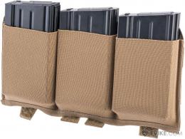 Blue Force Gear Triple 308 Magazine Pouch MOLLE Mount Coyote Brown - BFG-HW-TSP-SR25-3-CB