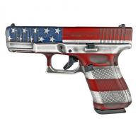 Glock G19 Gen5 Custom "US Colony Flag" 9mm 15rd 4.02" - PA195S203COLFLAG