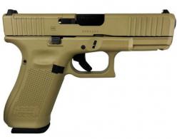 GLOCK G45 MOS Gen 5 9MM Semi-Auto Pistol FDE - PA455S203MOSFDE GLOCK G45 MOS Gen 5 9MM Semi-Auto Pistol FDE - PA455S203MOSFDE