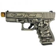 G19 GEN3 Compact 9MM 4 2/15RD AUST TRUMP 2024 CSD ENGR w/ GOLD G19 GEN3 Compact 9MM 4 2/15RD AUST TRUMP 2024 CSD ENGR w/ GOLD