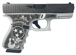 Glock 19 Gen 3 9mm Custom "Tennessee Navy Grey" - PI19502TNG Glock 19 Gen 3 9mm Custom "Tennessee Navy Grey" - PI19502TNG