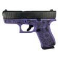 Glock 43X 9MM - Mandala w Purple Pearl PX4350201MDLPP | 10+1 Rounds