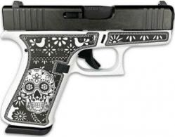 GLOCK 43X 9MM BLACK FXD AUSTRIA-Sugar Skull Black & White - PX4350201SSWB GLOCK 43X 9MM BLACK FXD AUSTRIA-Sugar Skull Black & White - PX4350201SSWB