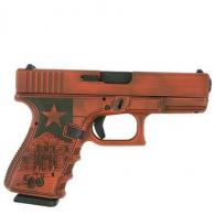 Glock 19 Gen 3 Custom "Texas Orange" Compact Handgun 9mm Luger 15rd  - UI19502TXO