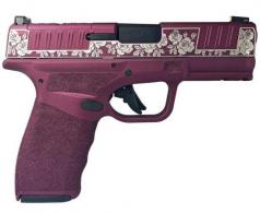 Springfield Armory Hellcat Pro 9mm (2) 15rd mags Black Cherry Distressed Roses