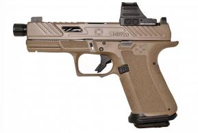 Shadow Systems MR920 Elite Slide 9MM 4.5 inch 15 Round Flat Dark Earth w/Night Sights Threaded Barrel and Holosun - SS1022H