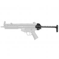 B&T Firearms BT200590 HK MP5 Black Steel/Aluminum Telescoping Collapsible, Fits H&K MP5 Retractable - BT-200590