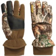 Hot Round Aggressor Glove Realtree Edge Large - 0E266C-L