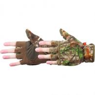 Manzella Bowhunter Convertible Glove/Mitten Realtree Xtra Medium - H012M-RX1-M